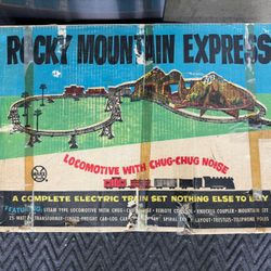 Marx Rocky Mountain Vintage Express Train Set 1965
