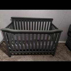 Crib, Mattress, Changing table