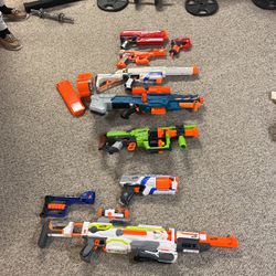 Nerf Guns  $35 For All
