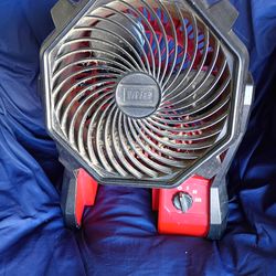 Milwaukee 18v fan no battery