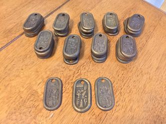 Evergreen State College Brass Cartouches