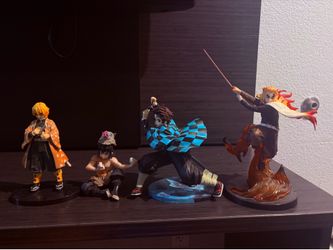 Demon Slayer Figures (4)