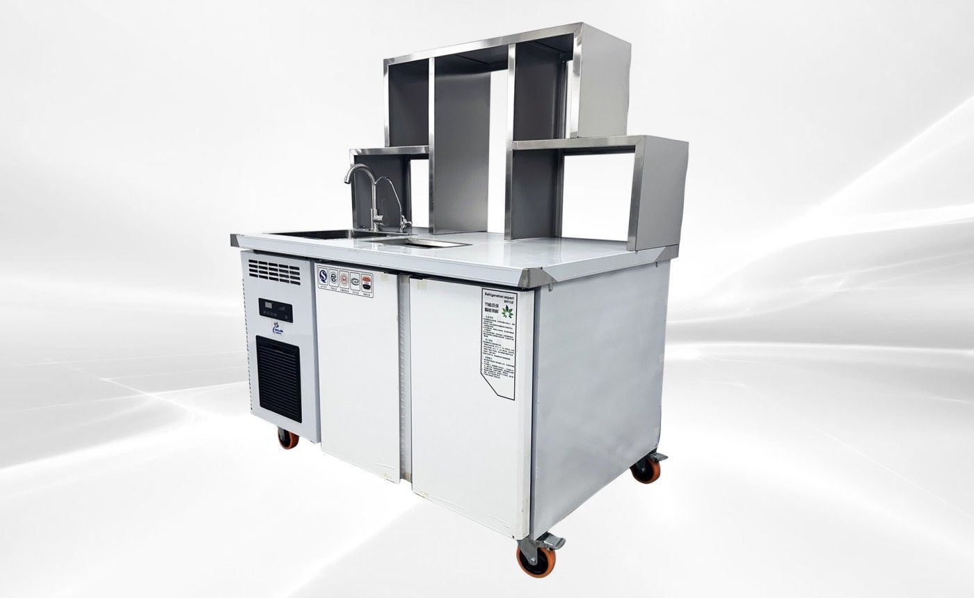 48 ins Bar Bubble Tea WorkStation Refrigerator KMX-1299