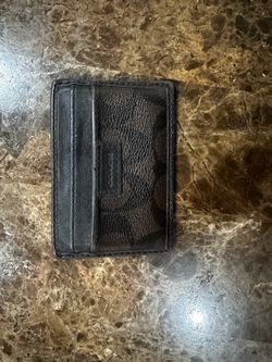 Coach card holder