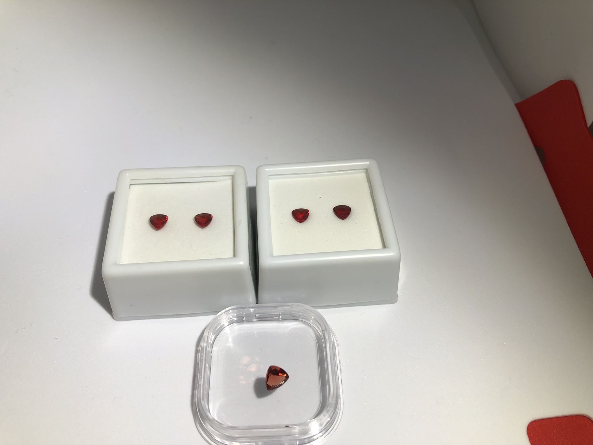 ♥️  Petite  Ruby Lab Gemstones 