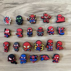 Spider-Man Croc Charms 