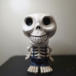 Hallowen 12" Resin Skeleton Candy Bowl