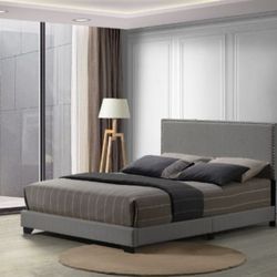 QUEEN BED FRAME MATTRES SOLD SEPARATELY NEW IN BOX BOXSPRING REQUIRED ☎️ 1714586,2564
