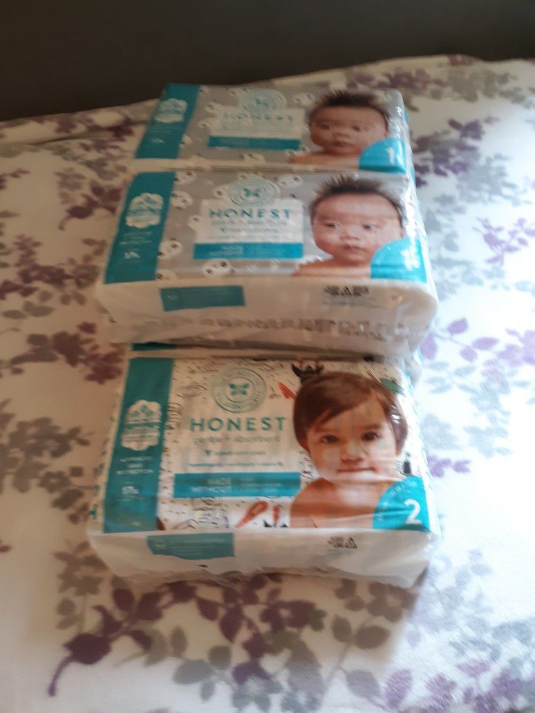 Diapers SZ 1 and 2