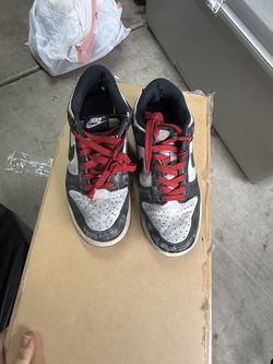 Nike Dunk Low “Panda” – Youth Size 7Y – Worn Condition