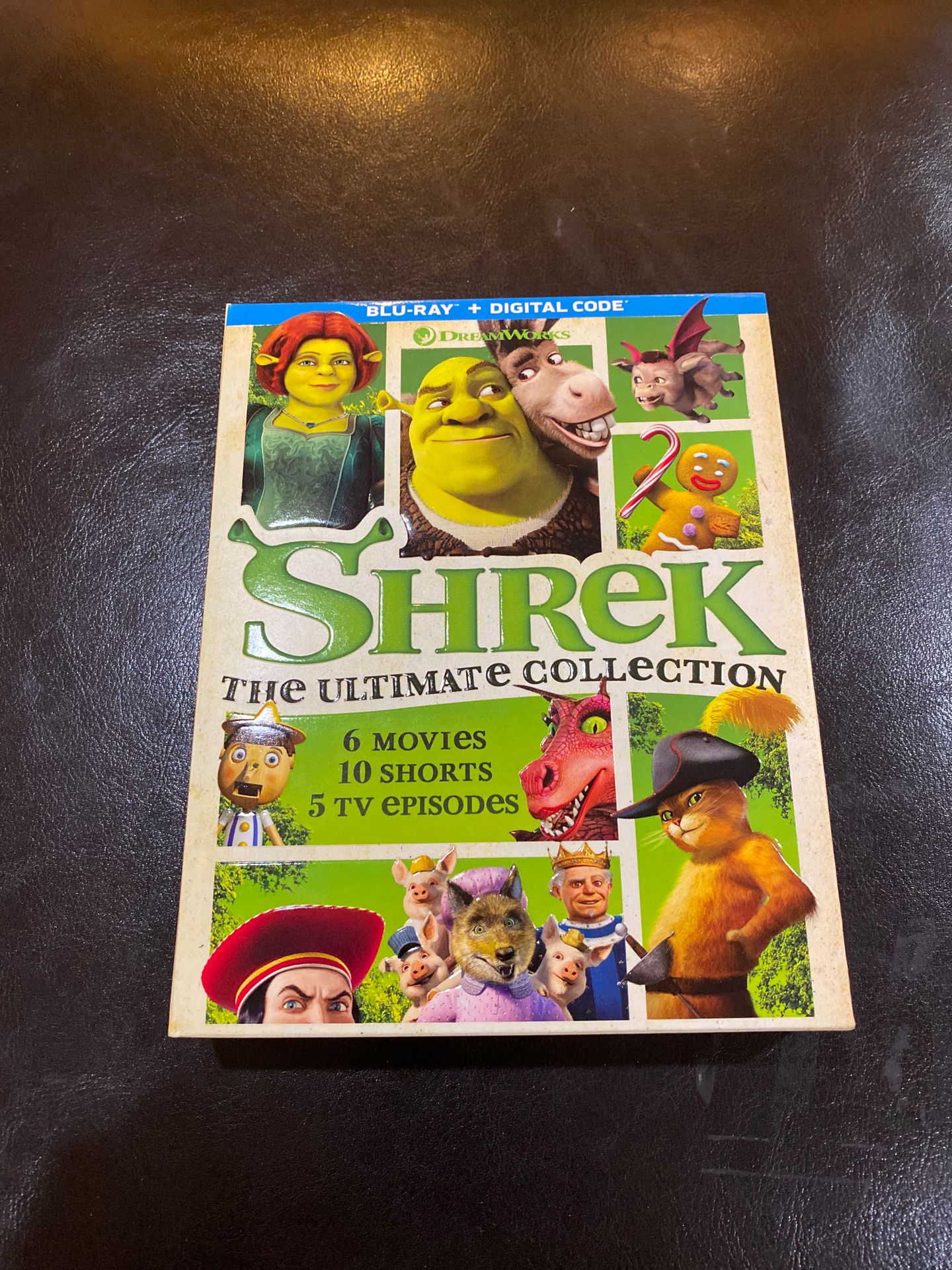 Shrek The Ultimate Collection - 6 Movies / 10 Shorts / 5 TV Episodes