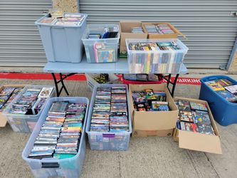 $1 Each Physical Media Is Alive DVD Blu-Ray VHS Music CD's Sale