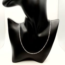 Figaro Chain - 925 Silver - 20" 2.5mm