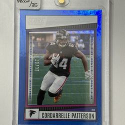 2022 Score Artist's Proof #41 Cordarrelle Patterson #/35