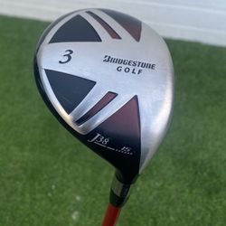 Bridgestone Golf J38 3 Fairway Wood Fujikura Motore F1 Shaft S-Flex