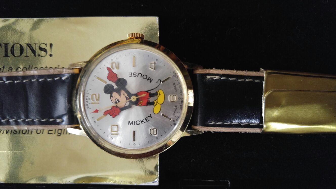 50th Anniversary vintage mickey mouse watch