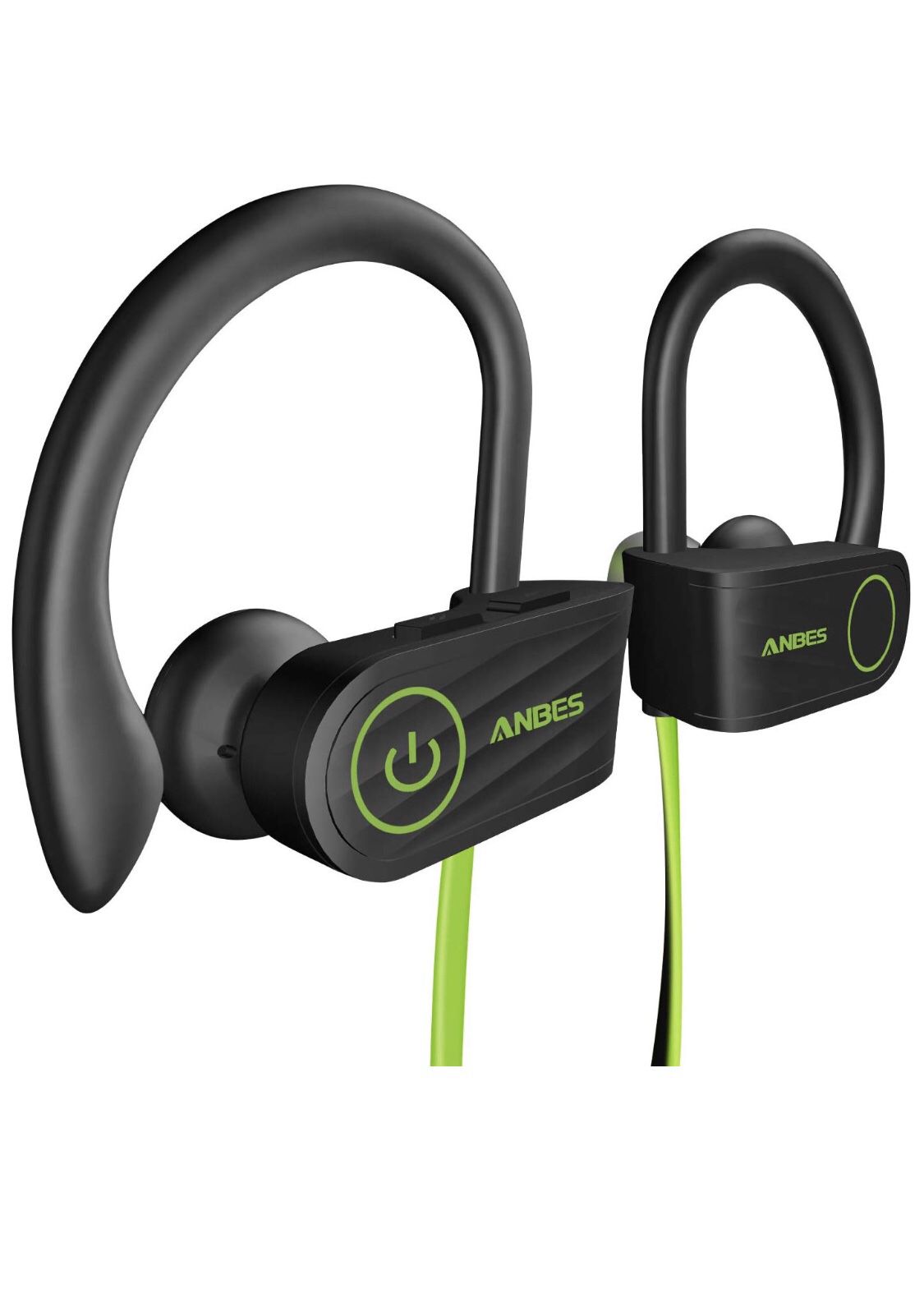 Brand new Bluetooth Headphones, Wireless Earbuds, IPX7 Waterproof Sports Earphones with Ear Hooks & Mic, HD Stereo in-Ear Headphones Gym Running Work