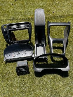 Honda Civic EK 96-00 Interior Parts – Carbon Fiber Wrapped