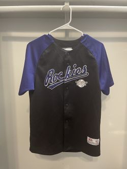 Youth ROCKieS BASEBALL jERSEY