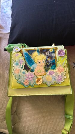 Tinkerbell cross body bag with wallet included