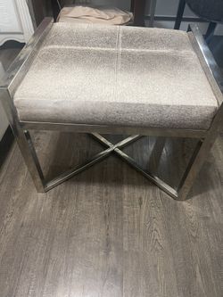 Deer Skin Bench