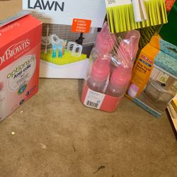 Baby Bottles And Drying Rack Bundle 
