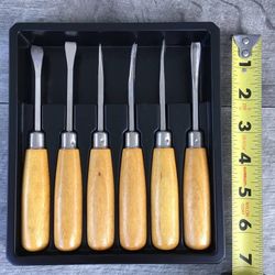 6 Piece Wood Carving Chisel Set