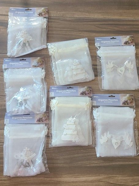 Assorted Organza Pouches