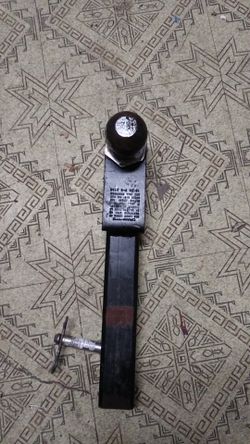 2" receiver hitch w/ 2" 5/16 ball