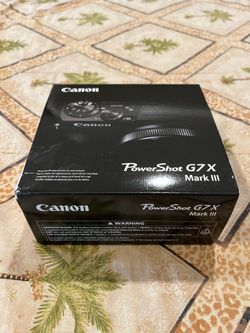 Canon  PowerShot G7X Mark III