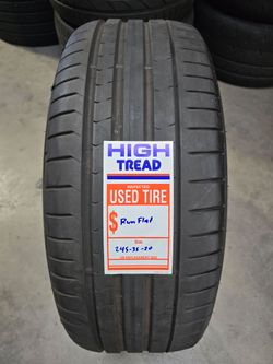 245 35 20 Pirelli Run Flat Tire