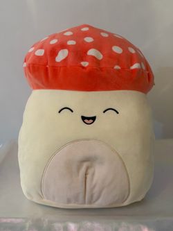 Squishmallows Malcolm the Mushroom Plush Backpack Bag - New with Tags