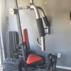 Weirder Pro 6900 Assembled Home Gym Set
