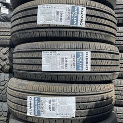 235/65R17  - 17” Kumho Solus TA11 Tires Brand New In Stock 