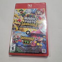 NINTENDO SWITCH 2 SUPER MARIO PARTY JAMBOREE BRAND NEW FACTORY SEALED