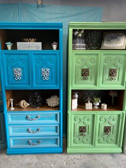 Beautiful large wall units dressers etc
