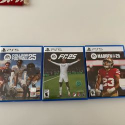 (3) PS5 Games 