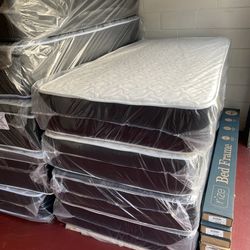 Twin Size Mattress 10 Inches Thick Also Available in Full, Queen, King New From Factory Same Day Delivery 🚚