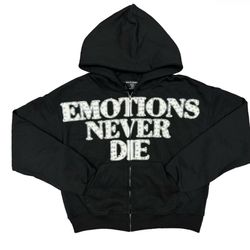 Emotions never die hoddie size S , M , L , Xl