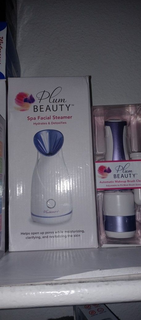 Spa Facial Steamer & Automatic Make Up Cleaner