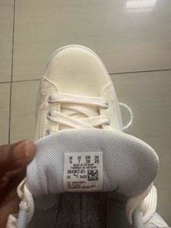 Puma floral embroidered white