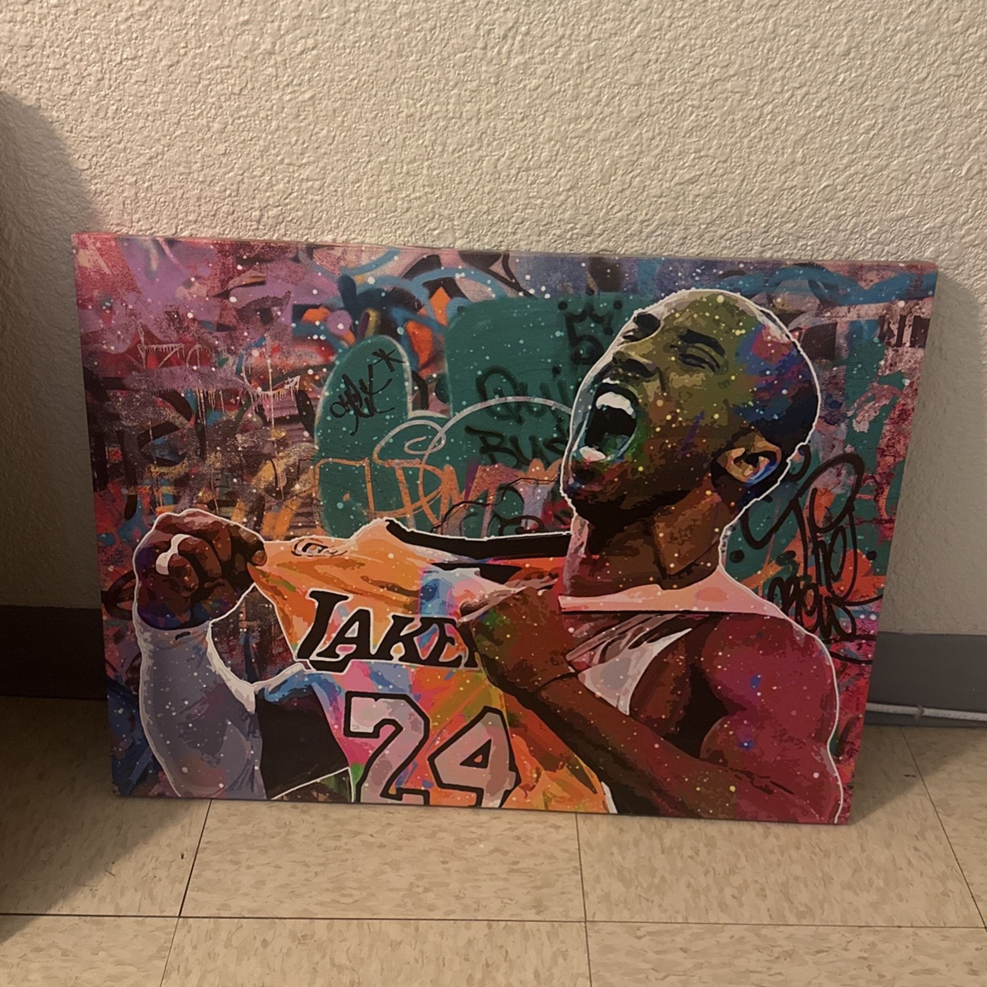 Kobe Bryant Canvas
