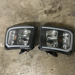 2007 Chevy Silverado 1500 Nnbs Headlights 
