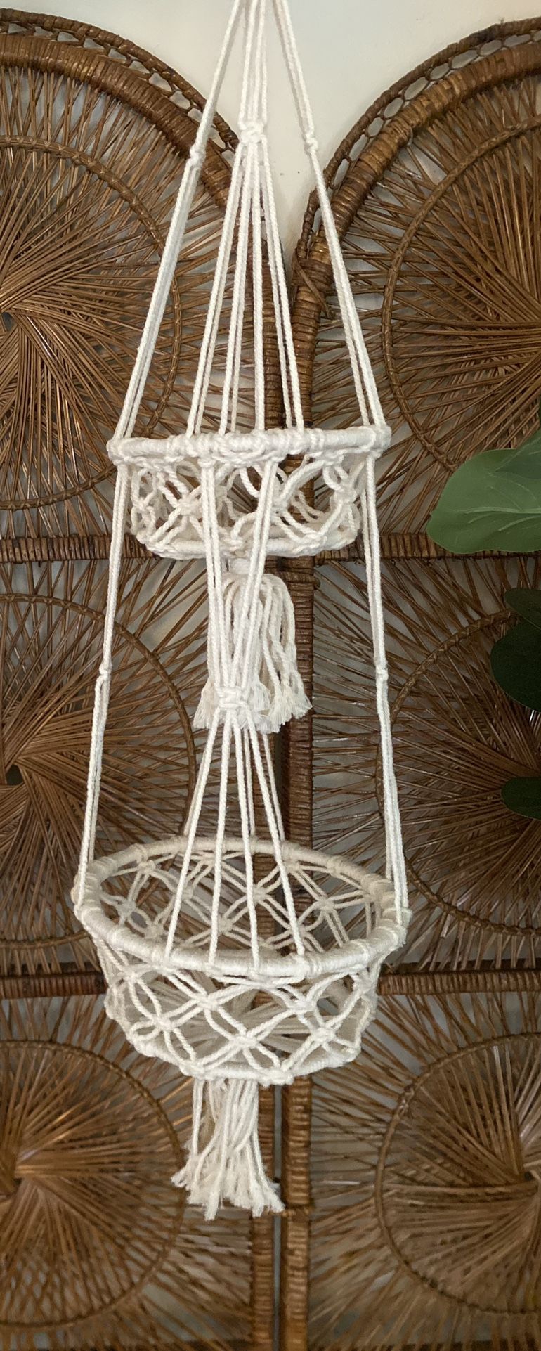 Woven Hanging Baskets