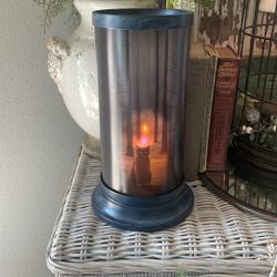 Pottery Barn black cat candle holder