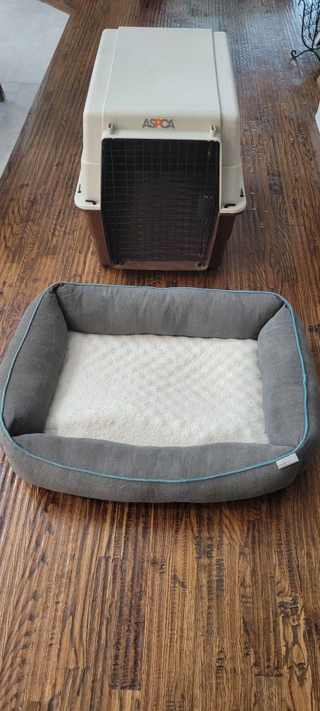 Dog Kennel And Bed