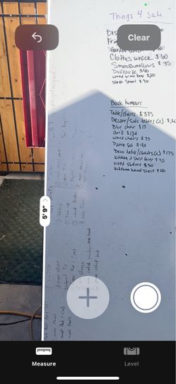 Huge white board 120