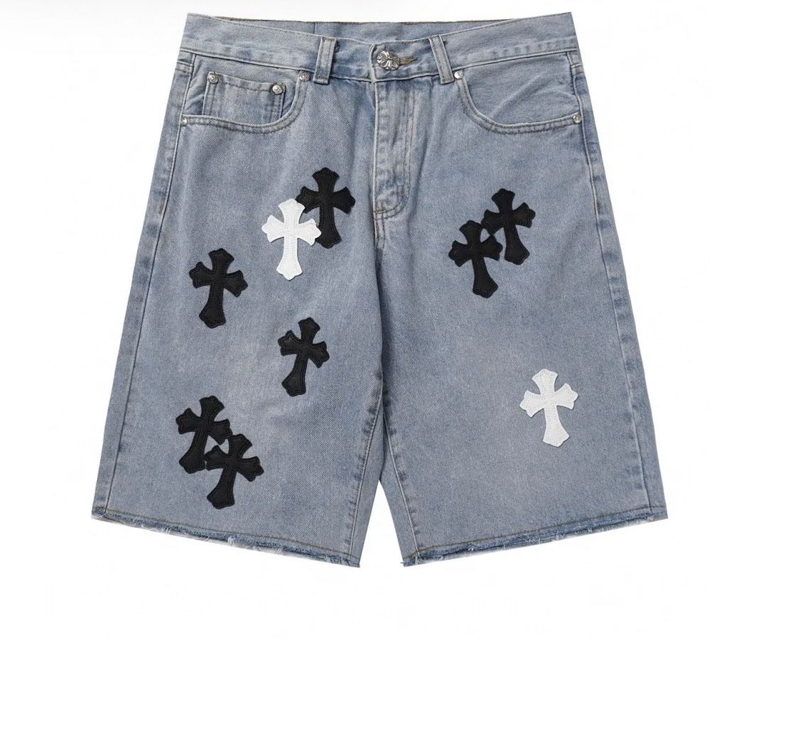 Size 28 Chrome Heart Shorts