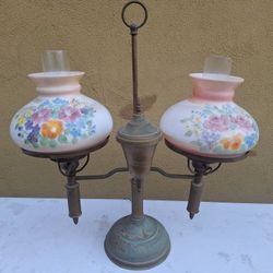 Vintage Double Arm Student Lamp