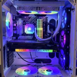 High-End Gaming PC | Intel Core i9-11900K | RTX 3070 Ti | 32GB RAM | 1TB NVMe | Corsair 680X White
